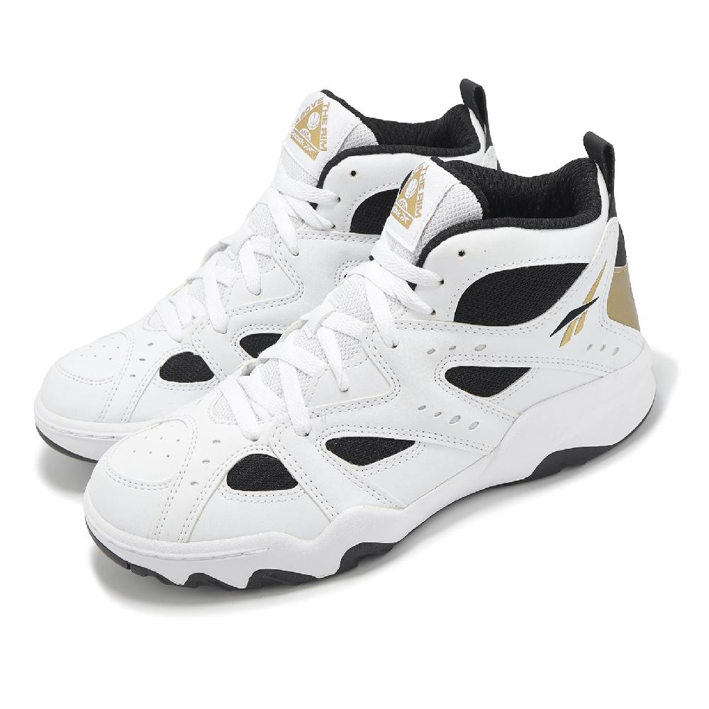 Reebok 銳跑 籃球鞋 ATR Decimator 男鞋 白 黑金 Above the Rim 中高筒 復古 運動鞋 100201335