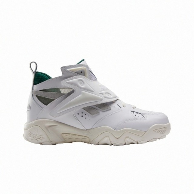 Reebok Preseason 94 [100202793 男 籃球鞋 訓練鞋 中筒 魔鬼氈 緩衝 白綠