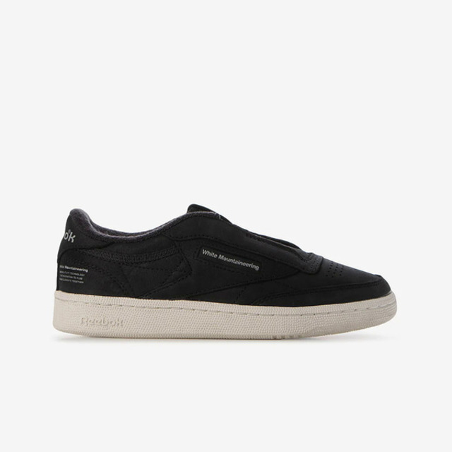 Reebok Club C 85 Wm [100218233 男女 休閒鞋 運動鞋 板鞋 皮革 日本白山聯名款 黑