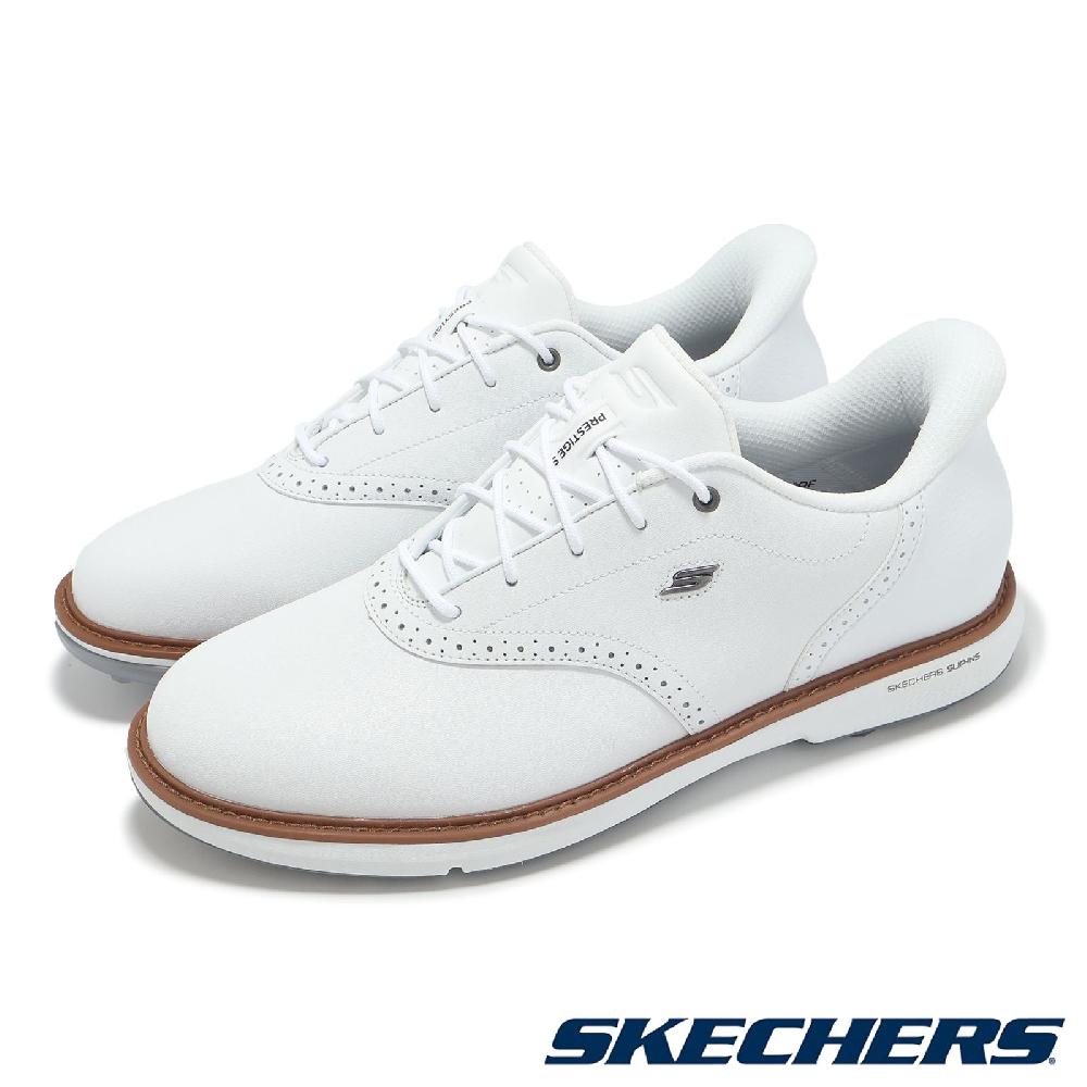 高爾夫球鞋 Go Golf Prestige SL Slip-Ins 男鞋 防水鞋面 白 支撐 高球 214126WHT