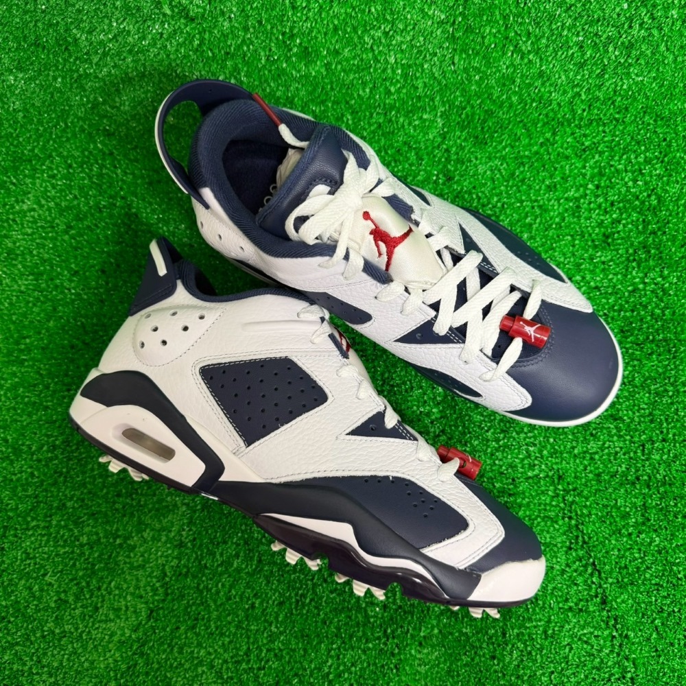 AIR JORDAN 6 LOW GOLF 藍白 高爾夫鞋 男鞋 DV1376-101