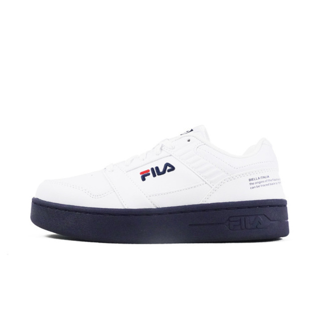 Fila Smash L [4-C901W-133 男女 休閒鞋 小白鞋 基本款 厚底 增高 皮革 經典 白 黑