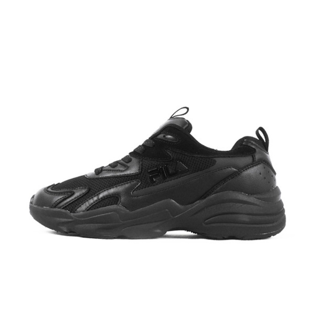 Fila Wavelet [1-J906W-000 男 運動休閒鞋 老爹鞋 休閒 厚底 復古 舒適 黑