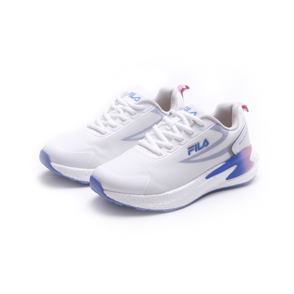 FILA 慢跑鞋 白藍紫 輕量 彈性 運動鞋 女 5J904X021
