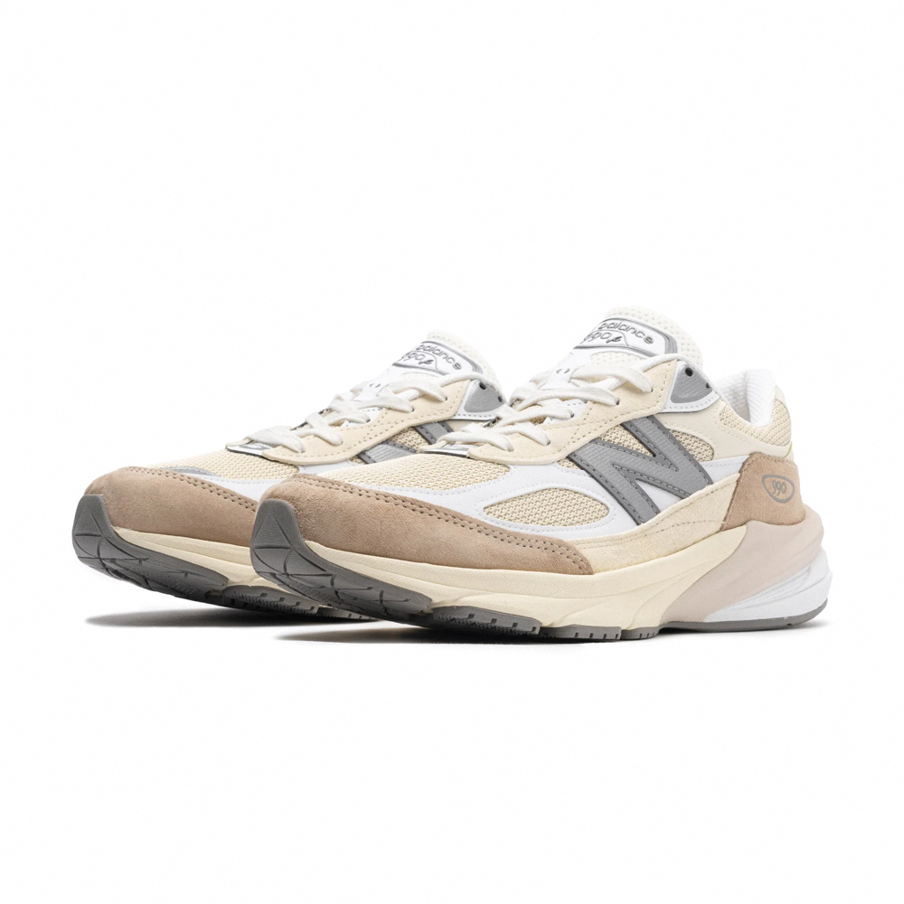 New Balance 990v6 MiUSA Cream 奶油白 麂皮 M990SS6