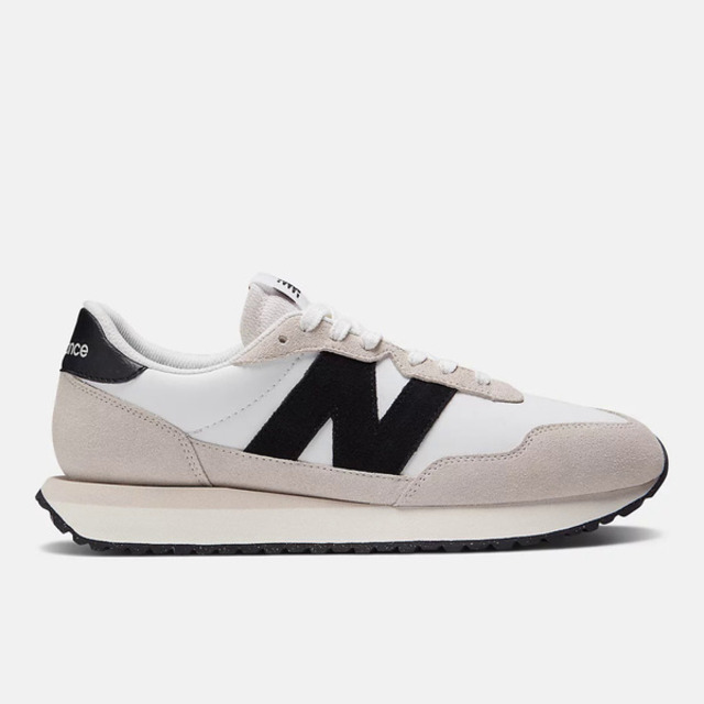 New Balance MS237SF 男女 休閒鞋 經典 復古 NB 237 D楦 麂皮 舒適 穿搭 海鹽 白黑