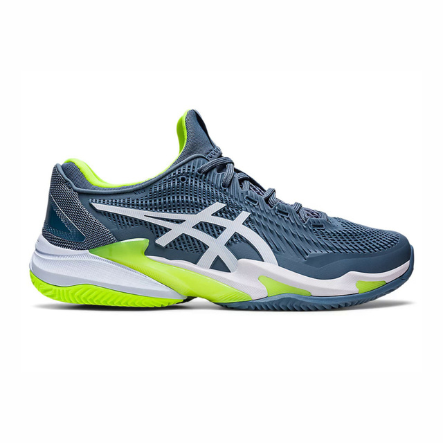 Asics Court FF 3 Clay [1041A371-400 男 網球鞋 澳網 抗扭 側滑穩定 紅土 藍綠