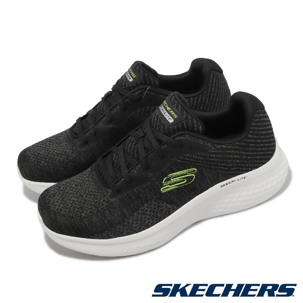 Skechers 斯凱奇 休閒鞋 Skech-Lite Pro-Faregrove 男鞋 黑 綠 輕量 緩衝 記憶鞋墊 232598BKLM