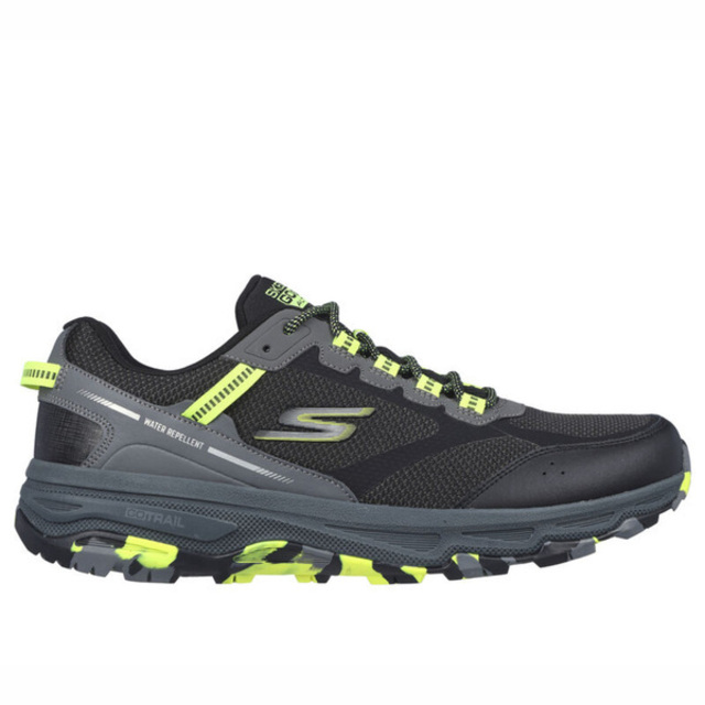 Skechers Go Run Trail Altitude [220917BKLM 男 慢跑鞋 越野 防潑水 黑 綠