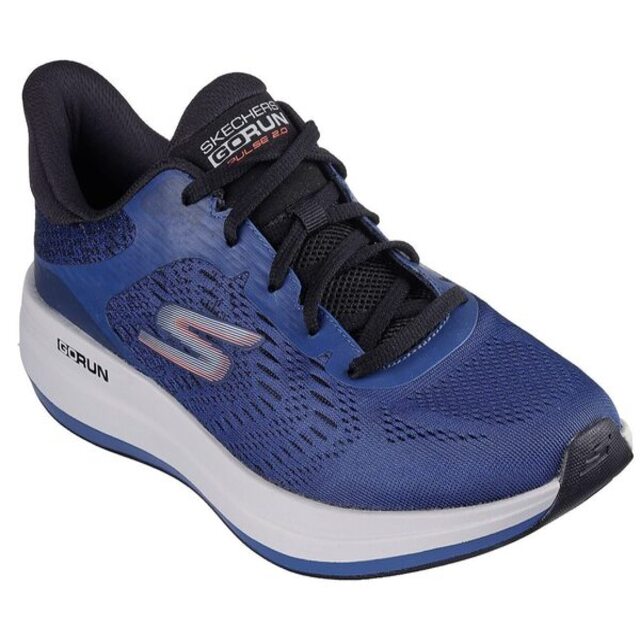 Skechers Go Run Pulse 2.0 [220541NVCL 男 慢跑鞋 運動 透氣 緩震 耐磨 深藍