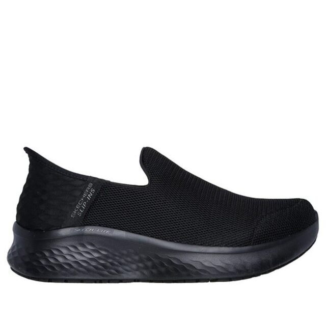 Skechers Skech-lite Pro Sr [200281BLK 男 工作鞋 止滑 瞬穿科技 電器絕緣 黑