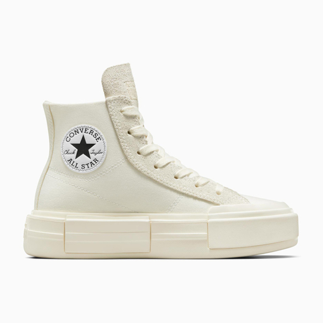 Converse Ctas Cruise HI [A04688C 男女 帆布鞋 UU鞋 休閒 厚底 解構 高筒 奶油白