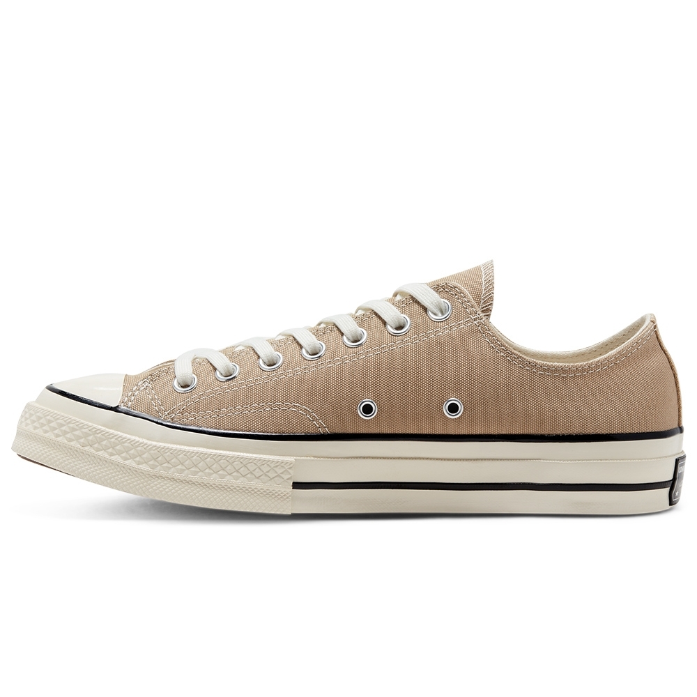 【CONVERSE】匡威 CHUCK 70 OX 低筒 休閒鞋 帆布鞋 女鞋 奶茶色(168505C)