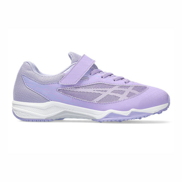 Asics Lazerbeam SI-MG [1154A160-500 大童 慢跑鞋 運動 魔鬼氈 透氣 寬楦 紫