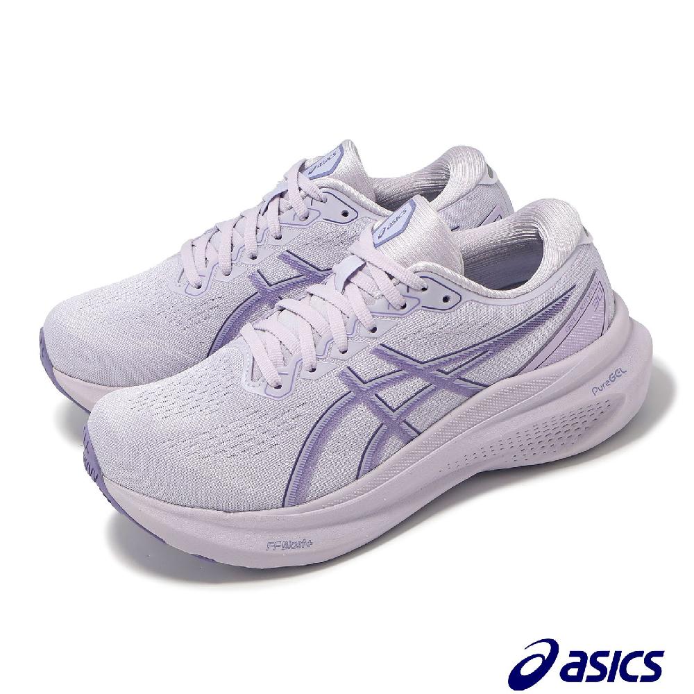 Asics 亞瑟士 慢跑鞋 GEL-Kayano 30 D 女鞋 寬楦 紫 支撐 緩衝 厚底 回彈 運動鞋 1012B503022