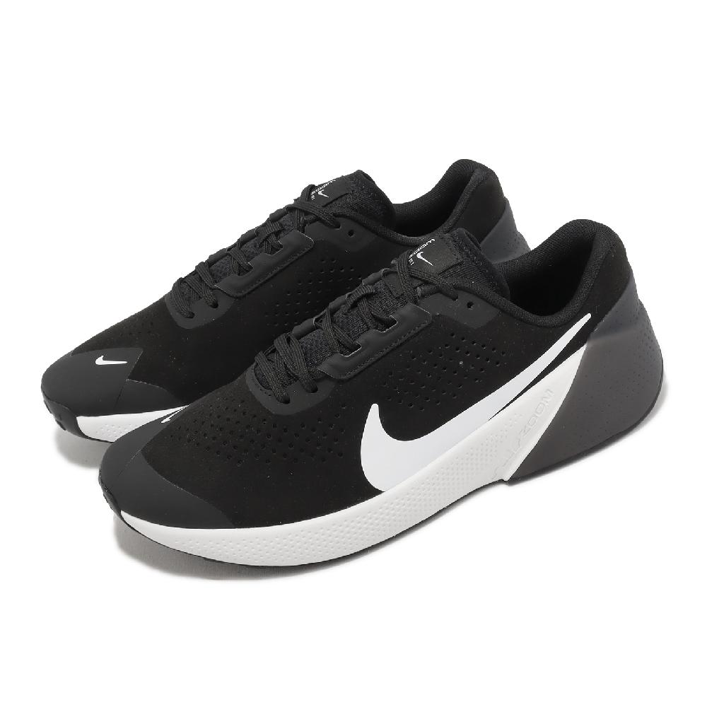 Nike 耐吉 訓練鞋 M Air Zoom TR 1 男鞋 黑 白 氣墊 緩震 健身 穩定 運動鞋 DX9016-002