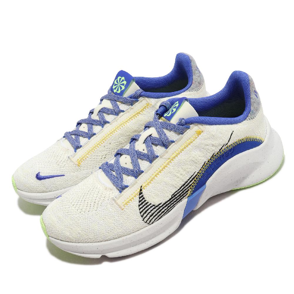Nike 訓練鞋 Wmns Superrep Go 3 NN FK 女鞋 白 藍 針織鞋面 健身 重訓 運動鞋 DH3393-102