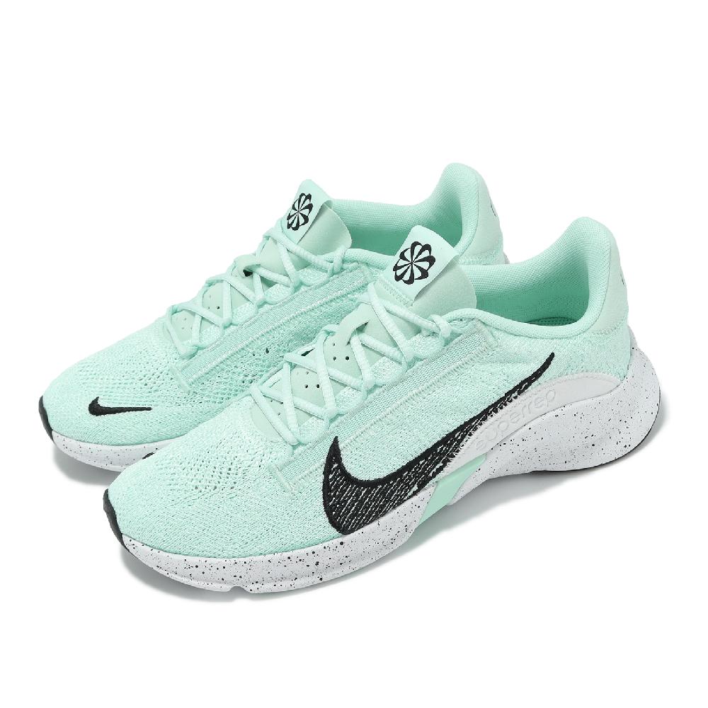Nike 耐吉 訓練鞋 Wmns Superrep Go 3 NN FK 女鞋 綠 白 針織 支撐 多功能 運動鞋 DH3393-300