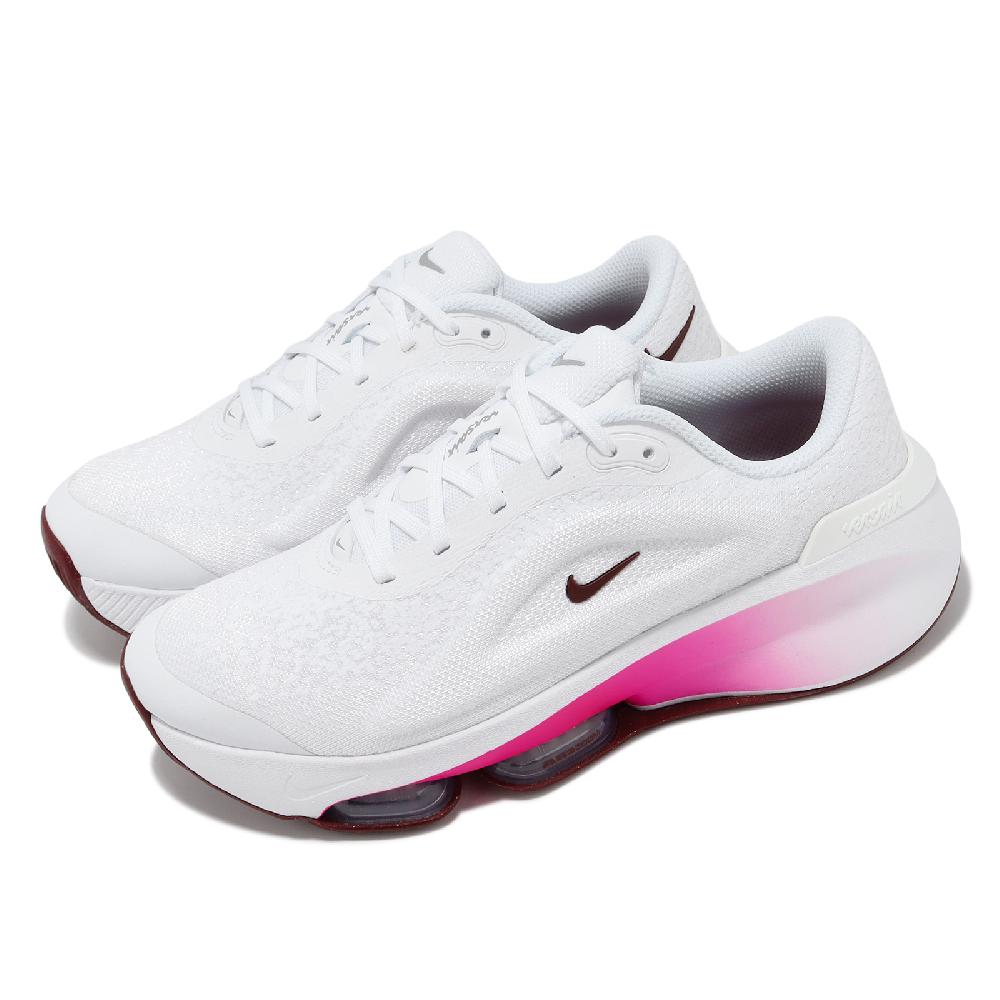 Nike 耐吉 訓練鞋 Wmns Versair 女鞋 白 粉紅 緩震 漸層 健身 運動鞋 DZ3547-100