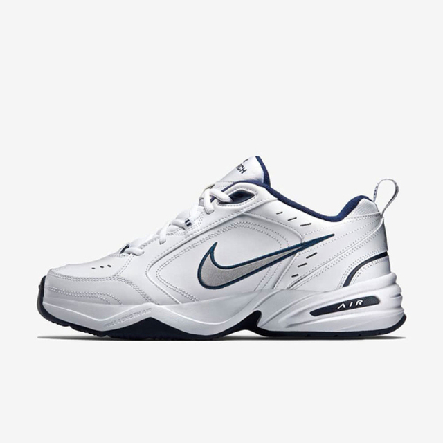 Nike Air Monarch IV 415445-102 男鞋 多功能 訓練 白 深藍