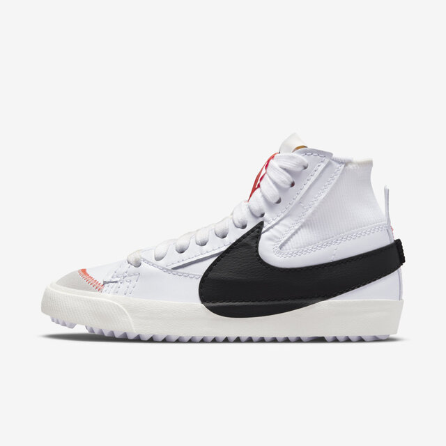Nike W Blazer Mid 77 Jumbo [DQ1471-100 女 休閒鞋 經典 皮革 中高筒 穿搭 白