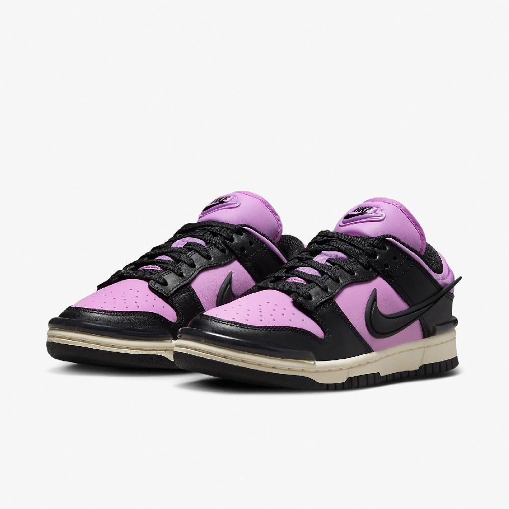 Nike 耐吉 休閒鞋 Wmns Dunk Low Twist 女鞋 粉紫 黑 Rush Fuchsia DZ2794-500