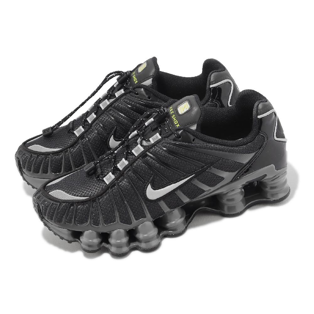 Nike 耐吉 休閒鞋 Wmns Shox TL 黑 鐵灰 銀 女鞋 漆皮 彈簧鞋 運動鞋 FV0939-001