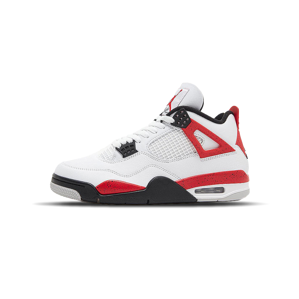 Nike Air Jordan 4 Retro 大童 經典紅 喬丹 AJ4 經典 運動 休閒鞋 408452-161