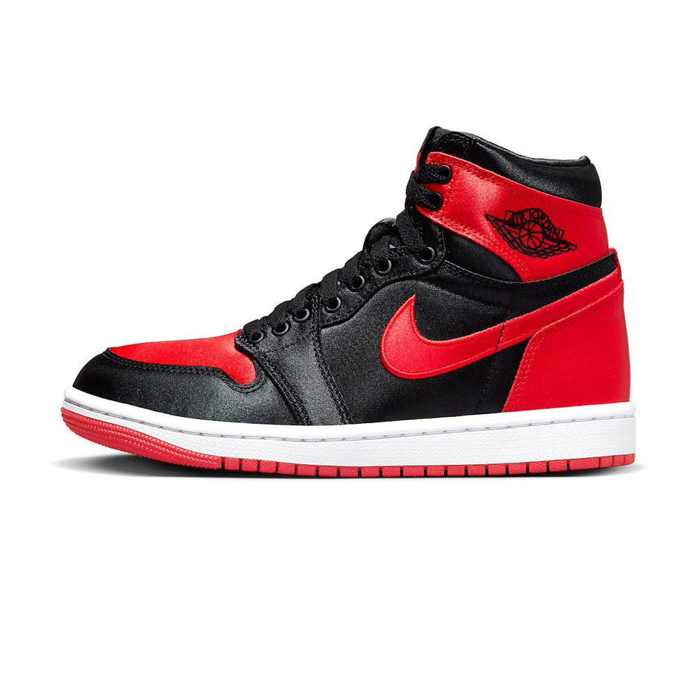 Nike Jordan 1 Retro High OG 女 黑紅 絲綢 喬丹 AJ1 休閒鞋 FD4810-061