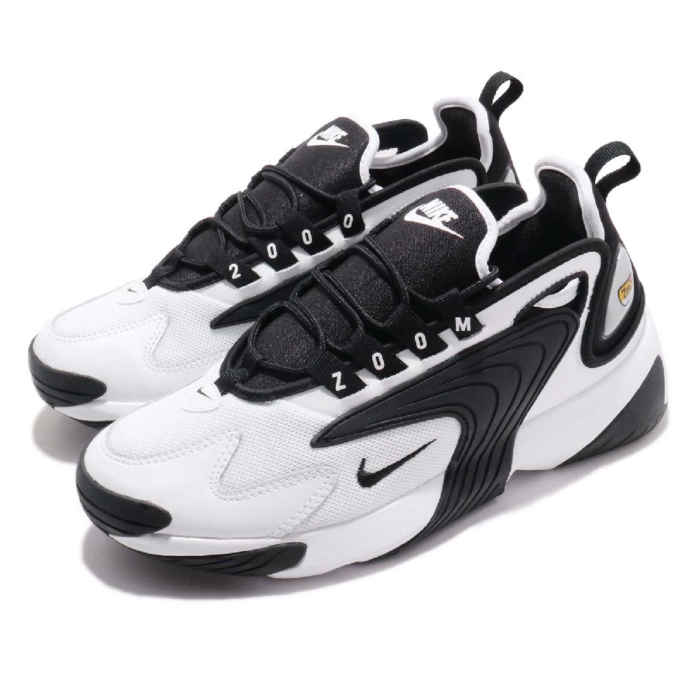 Nike 休閒鞋 Zoom 2K 白 黑 女鞋 氣墊設計 復古慢跑鞋 運動鞋 AO0354-100