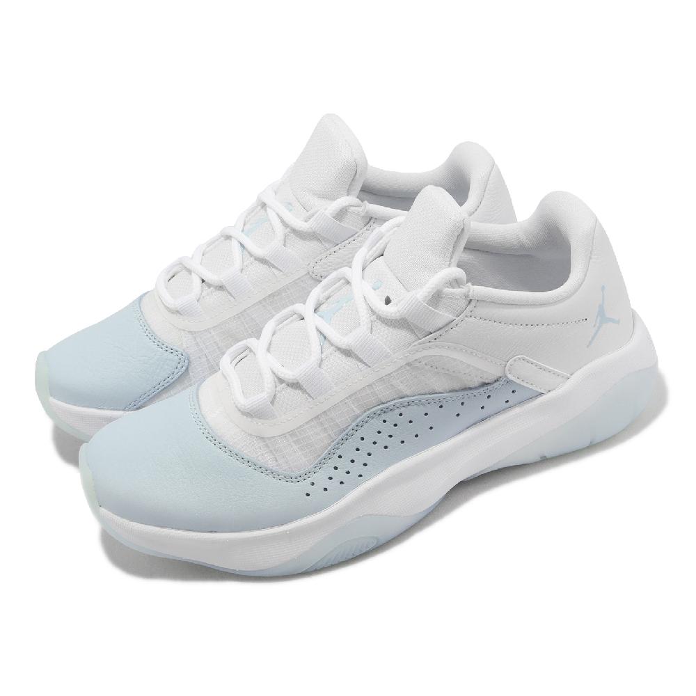 Nike Wmns Air Jordan 11 CMFT Low 女鞋 白 寶寶藍 低筒 喬丹 冰底 DV2629-100