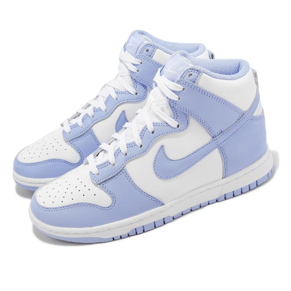 Nike 耐吉 休閒鞋 Wmns Dunk High 女鞋 藍 白 Aluminum 高筒 DD1869-107