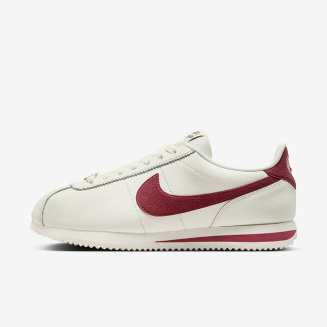 Nike W Cortez SE FZ5167-133 女 休閒鞋 運動 經典 復古 阿甘鞋 情人節 奶油 櫻桃紅