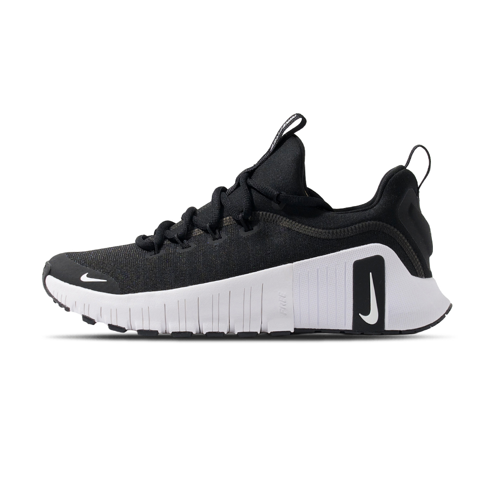 Nike Free Metcon 6 女 黑白 重訓 訓練 健身 襪套式 緩震 運動 休閒鞋 FJ7126-001