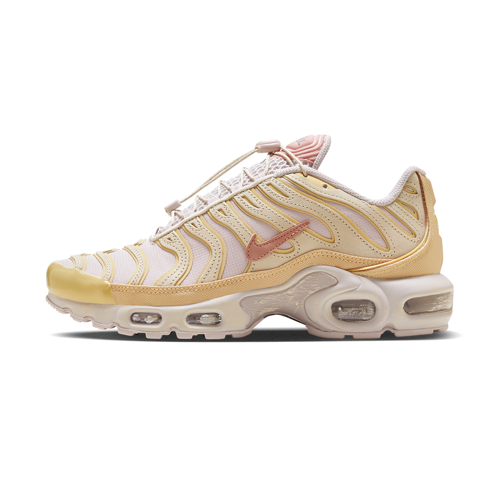 Nike Air Max Plus 女 黃粉 運動 反光 慢跑 厚底 休閒 復古 休閒鞋 FZ5062-160