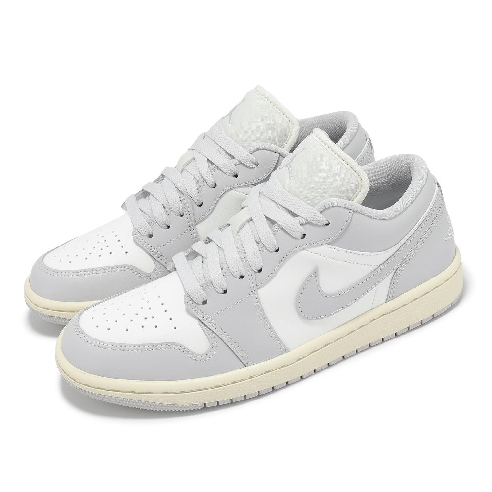 Nike 耐吉 休閒鞋 Wmns Air Jordan 1 Low 女鞋 男鞋 海鹽灰 奶油底 AJ1 一代 低筒 DC0774-103