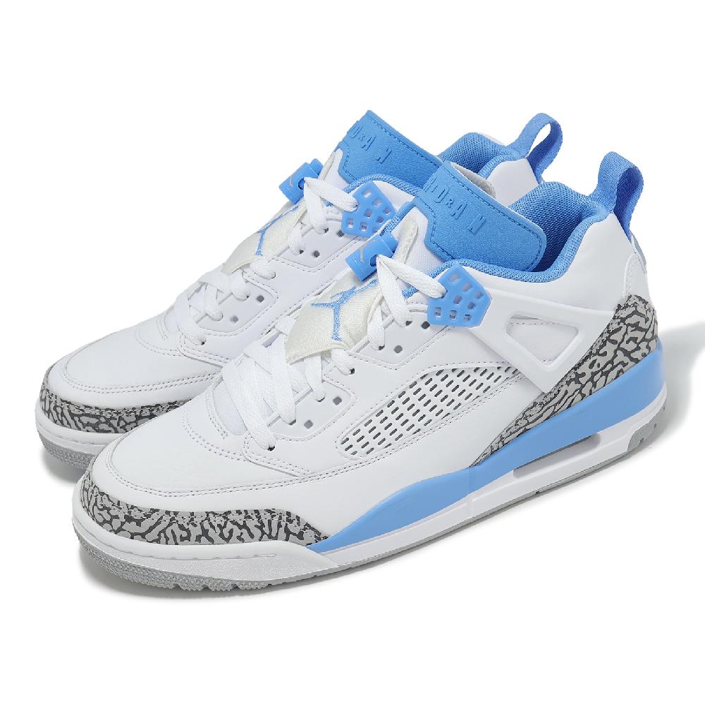 休閒鞋 Jordan Spizike Low 男鞋 UNC 白 北卡藍 爆裂紋 喬丹 FQ1759-141