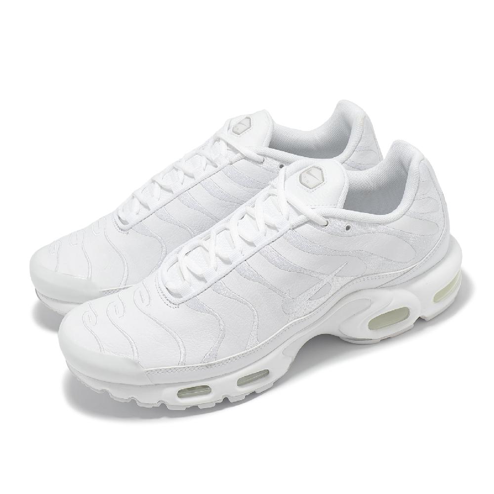 休閒鞋 Air Max Plus 男鞋 白 氣墊 刺繡 運動鞋 AJ2029-100