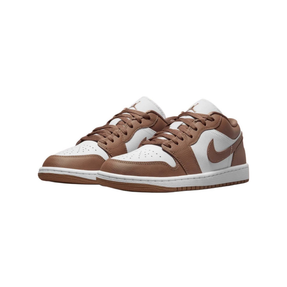 W Air Jordan 1 Low Archaeo Brown 白棕 AJ1 舒適 百搭 休閒鞋 女鞋 DC0774-202