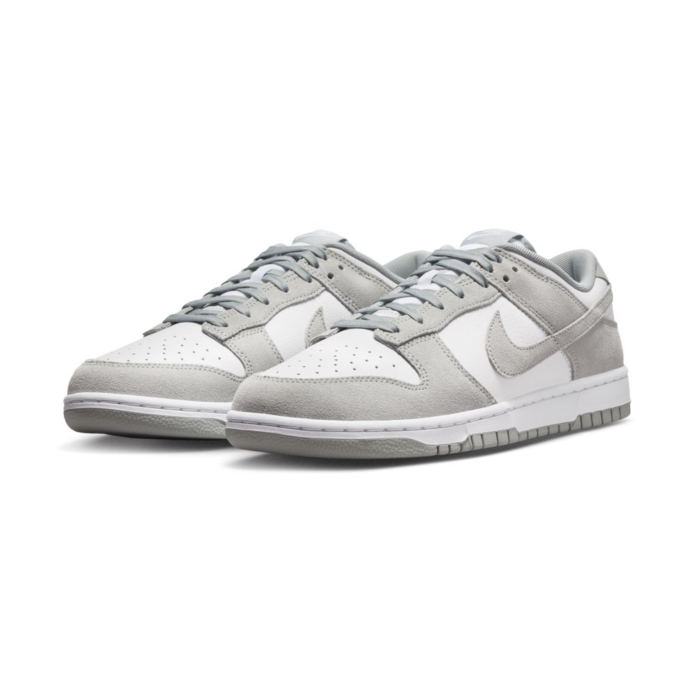 Nike Dunk Low Light Pumice 巖灰白 經典 皮革 撞色 休閒鞋 男鞋 FQ8249-101