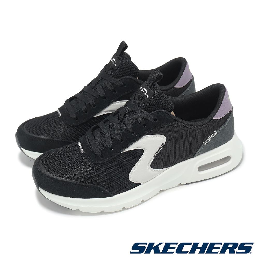 休閒鞋 Skech-Air Court-Air Wave 女鞋 黑 白 氣墊 板鞋 150076BKWG