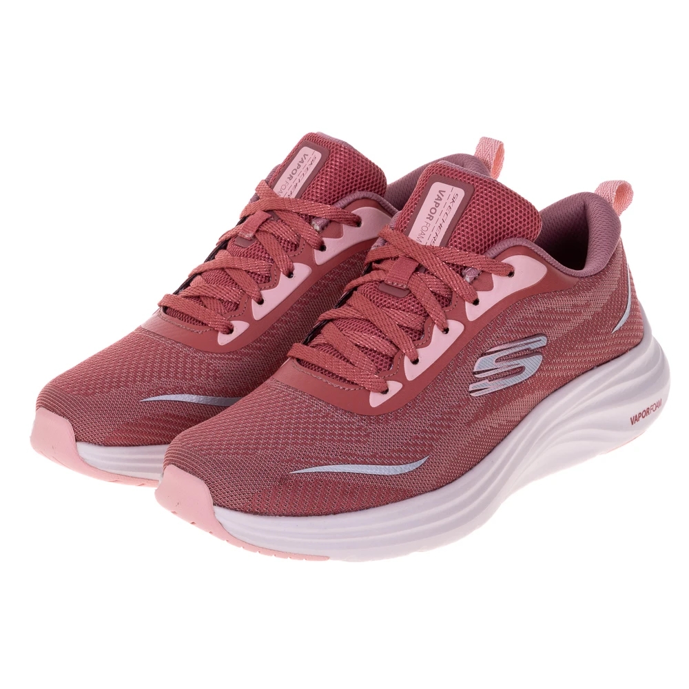 【SKECHERS】VAPORFOAM 休閒鞋 女鞋 運動鞋 粉紅色-150028DKRS