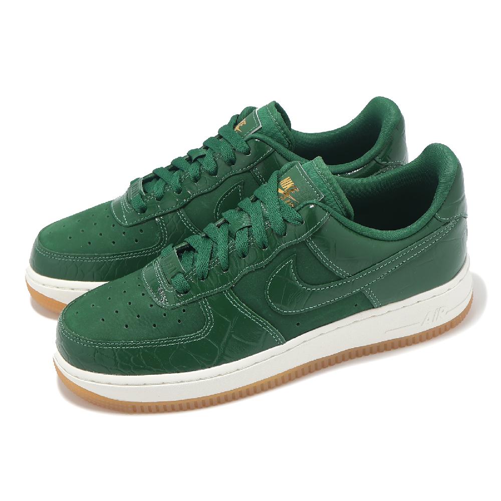 休閒鞋 Wmns Air Force 1 07 LX 女鞋 綠 膠底 AF1 拼接 麂皮 DZ2708-300