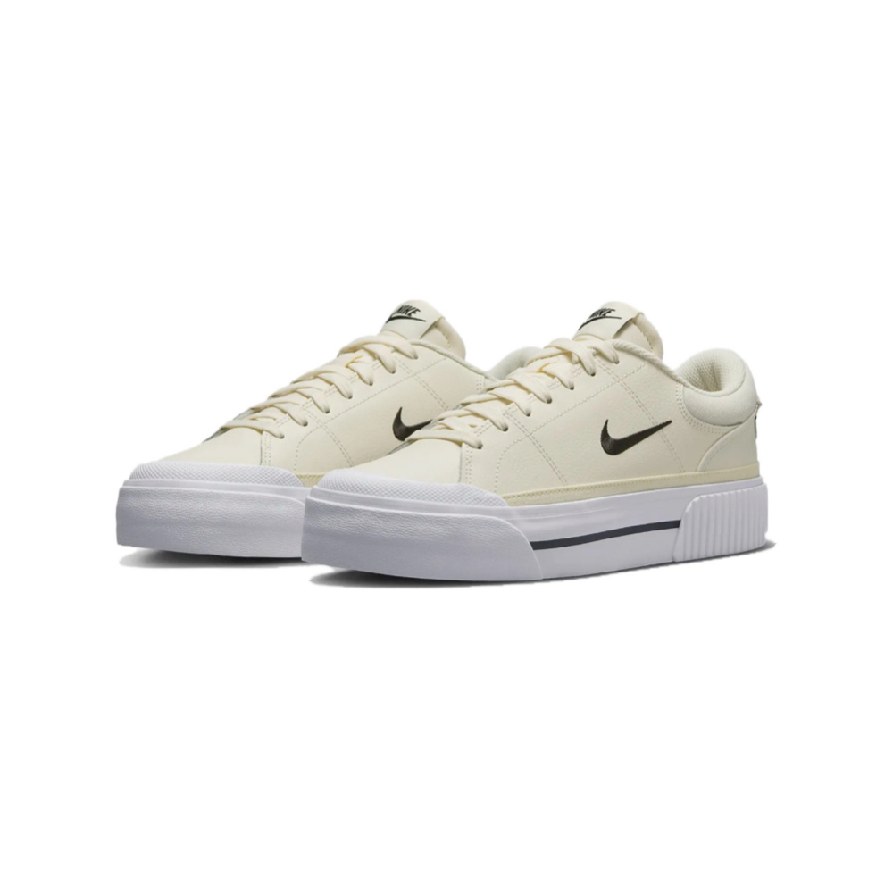 W Nike Court Legacy Lift 奶油黑勾 休閒鞋 女鞋 FV5526-101