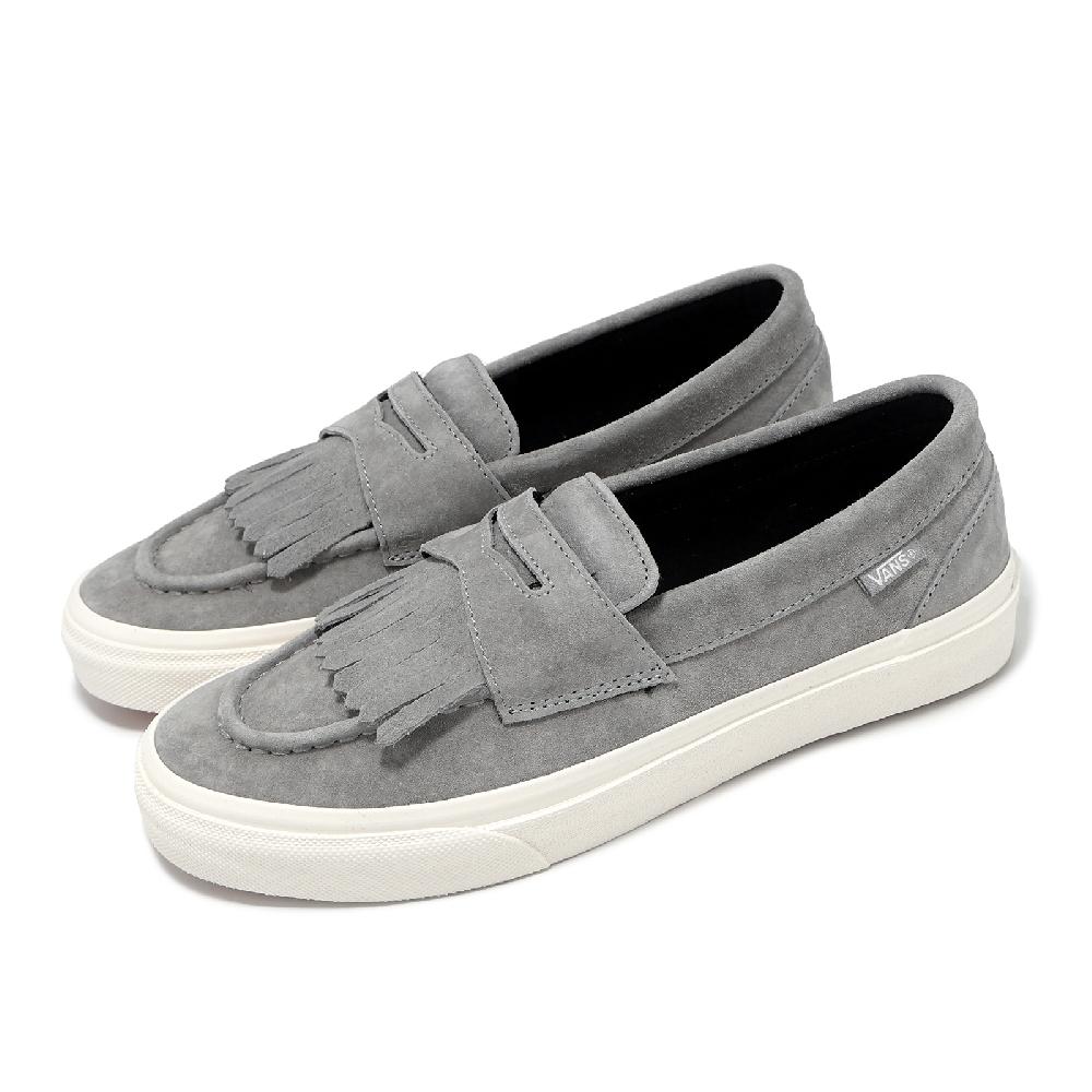樂福鞋 V196CF Loafer 男鞋 女鞋 灰 白 日系 麂皮 日本線 可拆式流蘇 休閒鞋 6322840006