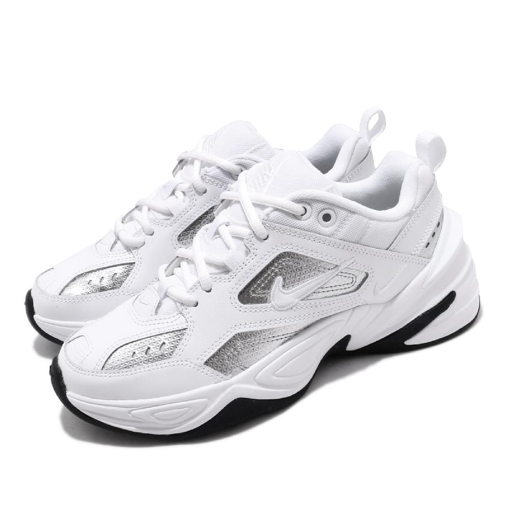 休閒鞋 W M2K Tekno ESS 女鞋 復古 老爹鞋 小白鞋 白 銀 CJ9583-100