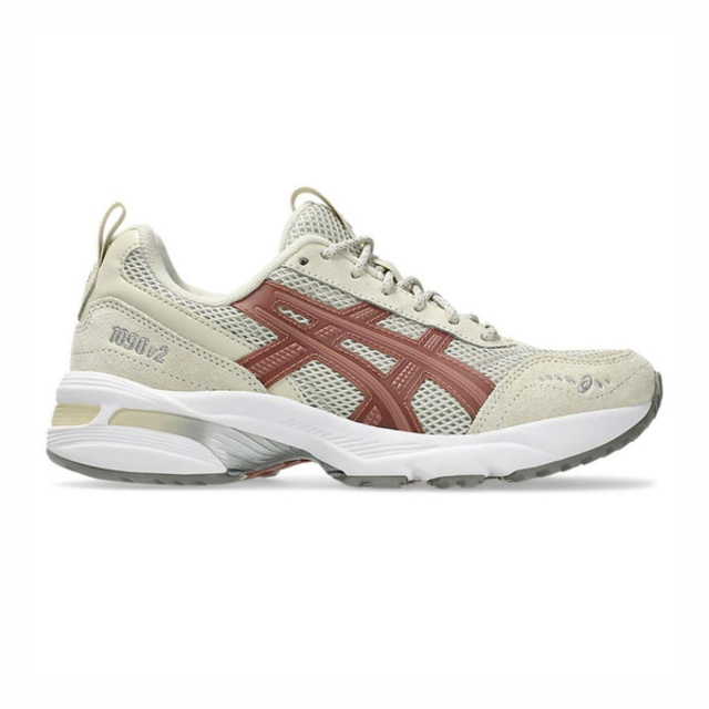 Asics GEL-1090v2 1202A480-021 女 休閒鞋 運動 復古 千禧 跑鞋 緩震 米紅