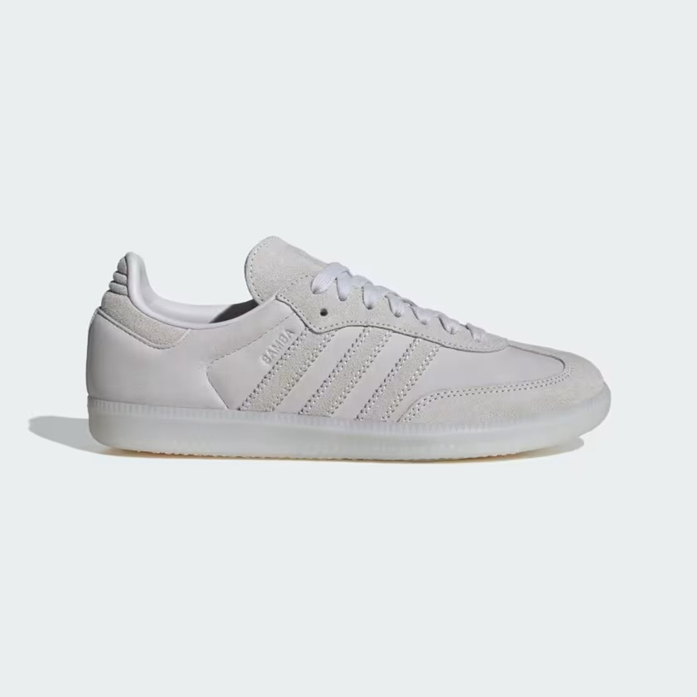 【ADIDAS】SAMBA OG W 休閒鞋 女鞋 德訓鞋 淺灰色-JI2728