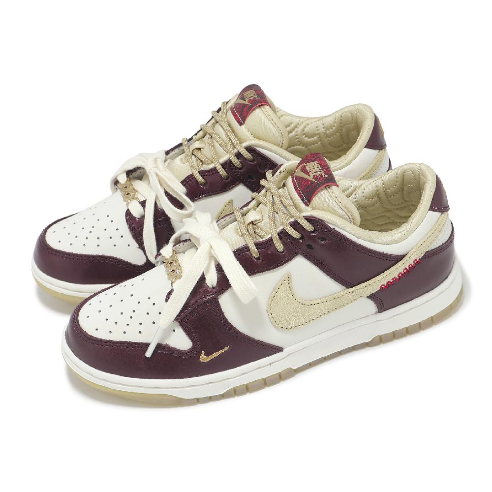 休閒鞋 Wmns Dunk Low LX 女鞋 酒紅 金 金勾 CNY 新年 蛇年 HV5991-171
