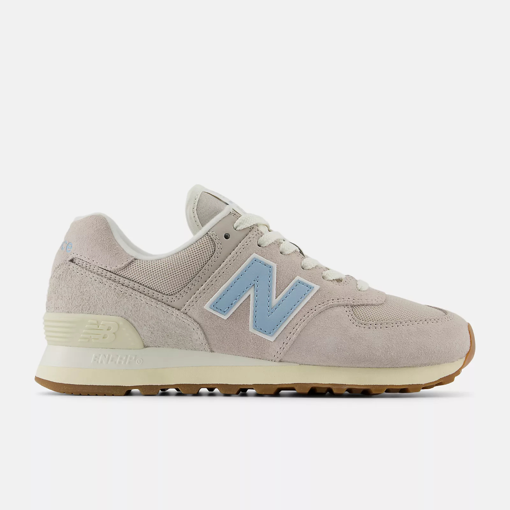 【New Balance】復古鞋 休閒鞋 女鞋 574 復古 灰藍色 WL574GQ2-B